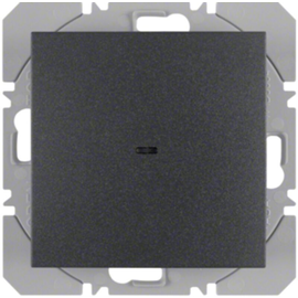 85655285 Berker KNX-Funk Wandsender 1fach flach quicklink Berker S.1/B.3/B. Produktbild front M