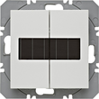85656188 Berker KNX-Funk Wandsender 2fach flach Solar quicklink Berker S.1/ Produktbild front S