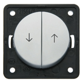 936532568 Berker Jal.-S.tast., Aufdr. Pf., Flow/Pure, chr Produktbild front M