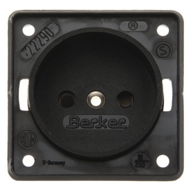 9619405 Berker Steckdose ohne SK mit EBS ITG schwarz Produktbild
