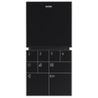 1712402 Elcom BFT-240SW Innenstation Audio Komfort AP i2Audio schwarz Produktbild