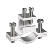9605 Kaiser Erdleitungsbride 3/8-3/4 (16.6-26.5m, 4-50 mm² Seil-Draht ø 8 mm Produktbild