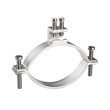 9630 Kaiser Erdleitungsbride 2 1/2-3 (75.2-87.9 mm), 4-50 mm² Seil-Draht ø 8 Produktbild