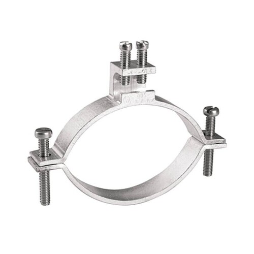 9630 Kaiser Erdleitungsbride 2 1/2-3 (75.2-87.9 mm), 4-50 mm² Seil-Draht ø 8 Produktbild Front View L