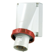 1217 Mennekes Wandstecker, 63A3p9h400V, IP67 Produktbild front S