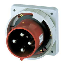 3583 Mennekes Anbaustecker, 125A4p6h400V, IP67 Produktbild front M