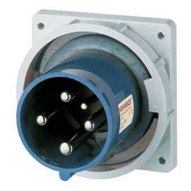 3704 Mennekes Anbaustecker, 63A4p9h230V, IP67 Produktbild front M