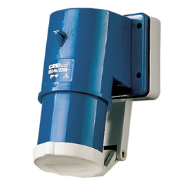 402 Mennekes Aufbaustecker, 32A3p6h230V, IP44 Produktbild front M