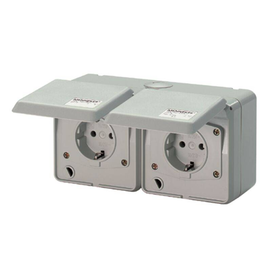 4235 Mennekes Cepex-Doppelsteckdose 16A2p+E 230V IP44 Produktbild