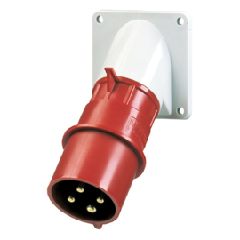 438 Mennekes Anbaustecker, 32A4p6h400V, IP44 Produktbild front M