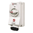 5663A Mennekes Wanddose DUO,32A4p5h600- 690V,IP44 Produktbild