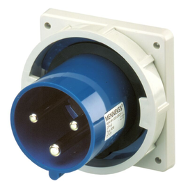 836 Mennekes Anbaustecker, 63A3p6h230V, IP67 Produktbild front M