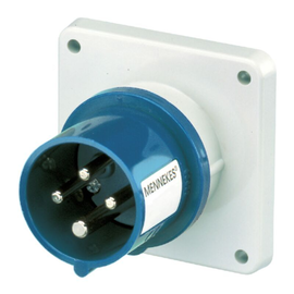 837 Mennekes Anbaustecker, 16A4p9h230V, IP44 Produktbild front M
