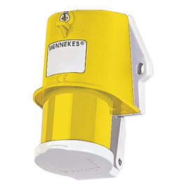 846 Mennekes Wandstecker, 16A3p4h110V, IP44 Produktbild front M