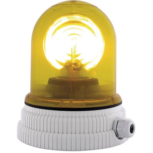 26365 Sirena Type 200R Drehspiegelleuchtegelb, 24V, ACDC, IP44 Produktbild Front View L