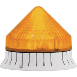 27481 Sirena Blitzleuchte mit Akustik orange CTLXA12006J1F,12-24V AC/DC,inkl. Produktbild front M