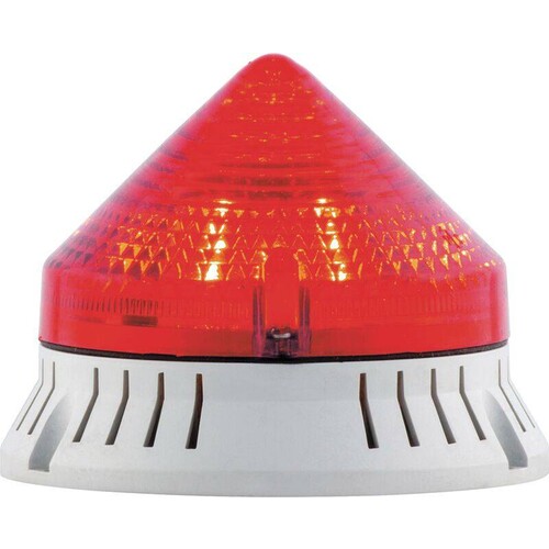27568 Sirena Blitzleuchte mit akust. Signal CTLXA9001J1F, 12/24V AC/DC, IP30 Produktbild Front View L