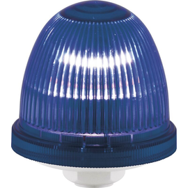 30051 Sirena Blinkleuchte Ovolux LMT,12- 48V DC5-10W/BA15d,Glühl.,blau,o.Leuchtm Produktbild front M