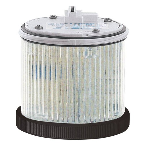 33211 Sirena TWS MULTI LED-SMD Allclearblau, 24V, ACDC, IP65, schwarz Produktbild Front View L
