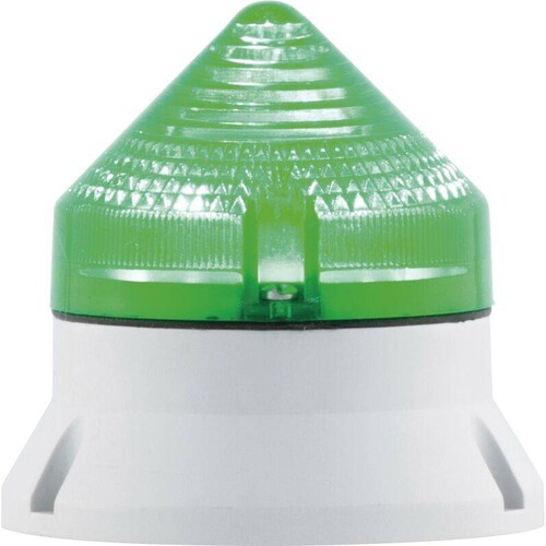 33524 Sirena Blinkleuchte CTL 600, 12- 48V DC, 5W/Ba15d,Glühl.,grün,o.Leuchtm. Produktbild Front View L