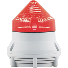 33703 Sirena Blink-u. Dauerlichtl. m. Akustik CTLA600FCL,240V AC,m.Leuchtm.,I Produktbild front M