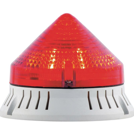 38733 Sirena CTL A 900 LED-SMD blink/dauer + akustik, rot, 90-240V, AC Produktbild front M
