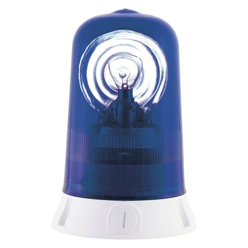 63001 Sirena Drehspiegelleuchte RA PBL blau12V DC, inkl. Leuchtmittel, IP54 Produktbild Front View L