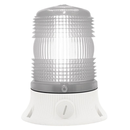 63770 Sirena Blitzleuchte XF 2J 1F N klar240V AC, inkl. Leuchtmittel, IP54 Produktbild front M