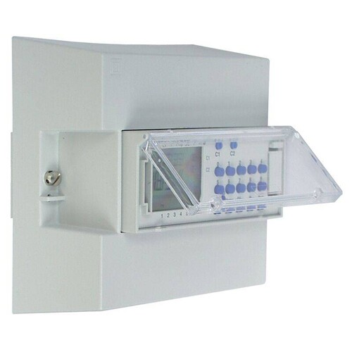9070053 Theben Aufbauset für Reiheneinbaugereäte 6 TLE Produktbild Front View L