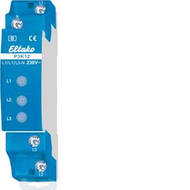 24000899 ELTAKO P3K12-230V Phasen- kontrolle 1TE Produktbild