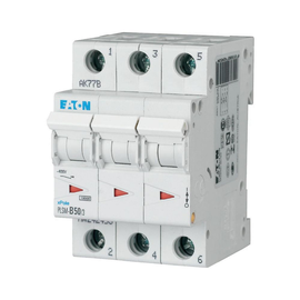 242479 Eaton Leitungsschutzschalter PLSM-C50/3-MW 50A 3-pol. 3TE 10kA Produktbild