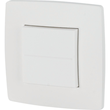 126089 Eaton CPAD-00/130 AP Taster 1-Fach mit Rahmen und Wippe weiss Produktbild