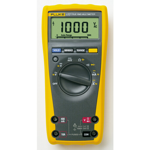 1592874 FLUKE 177 Echteffektiv- Multimeter Produktbild Front View L