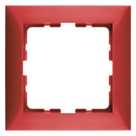 10118962 BERKER 1fa-RAHMEN S1 rot glänzend Produktbild