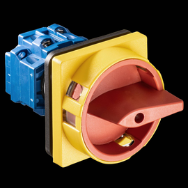 KG10-B-T204/01 Kraus&Naimer Not-Aus- schalter 4P Einbau5,5KW Frontbef.64x64mm Produktbild front M