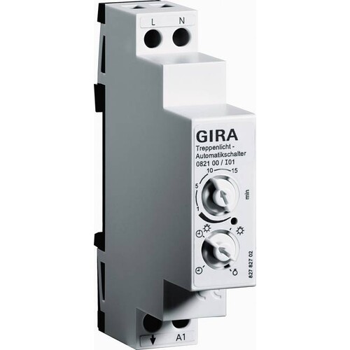 082100 Gira Treppenlichtautomat REG System 3000 Produktbild Front View L