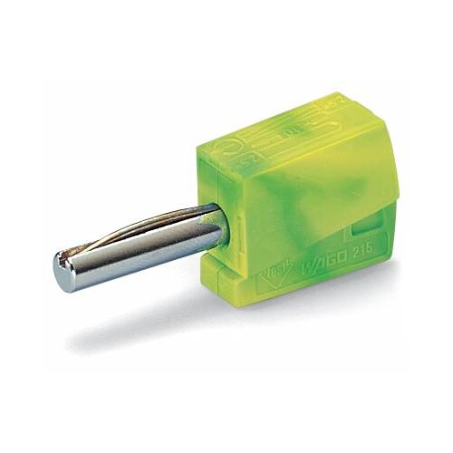 215-911 Wago Bananenstecker ge/gr 4mm Produktbild