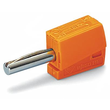 215-211 Wago Bananenstecker orange 4mm Produktbild