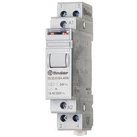 20.22.8.024.4000 Finder Fernschalter 24VAC 2S VE 1TE Produktbild front M