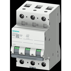 5SL6310-7 Siemens Leitungsschutzschalter C10/3P Produktbild