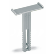 249-119 WAGO GRUPPENSCHILDTRÄGER HÖHENVERSTELLBAR (1VE = 50STK.) Produktbild front S