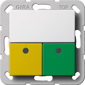 291503 GIRA Dienstzimmereinheit Notrufset System 55 reinweiss Produktbild