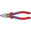 03 02 180 Knipex Kombizange 180mm poliert Produktbild