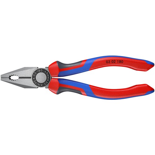 03 02 180 Knipex Kombizange 180mm poliert Produktbild