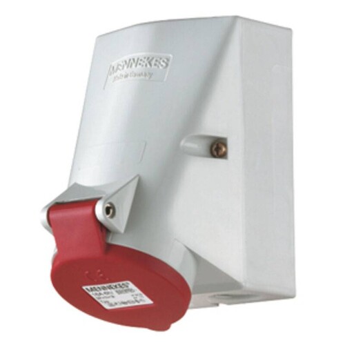 AM 422 Mennekes Wandsteckdose 5x32A mit TwinCONTACT IP44 Produktbild Front View L