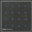 260567 Gira Keyless In Codetastatur TX_44 anthrazit Produktbild