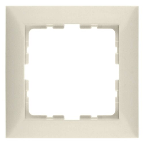 10118982 Berker Rahmen 1fach S1 weiß glänzend Produktbild Front View L