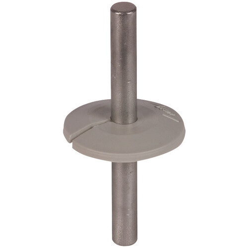 276056 Dehn Wasserableiter 8mm grau Manschette als Tropfwasserkante Produktbild
