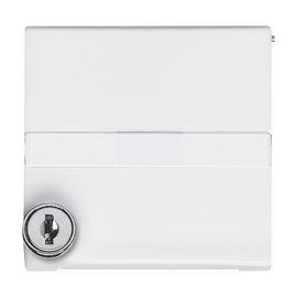 2118GKSLN/1134 Busch-Jaeger Zwischenring m.Klappdeckel,gleich schließend,Allwet. Produktbild front M