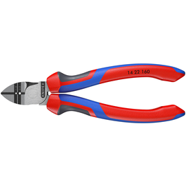 14 22 160 KNIPEX Abisolier- Seitenschneider 160MM Produktbild